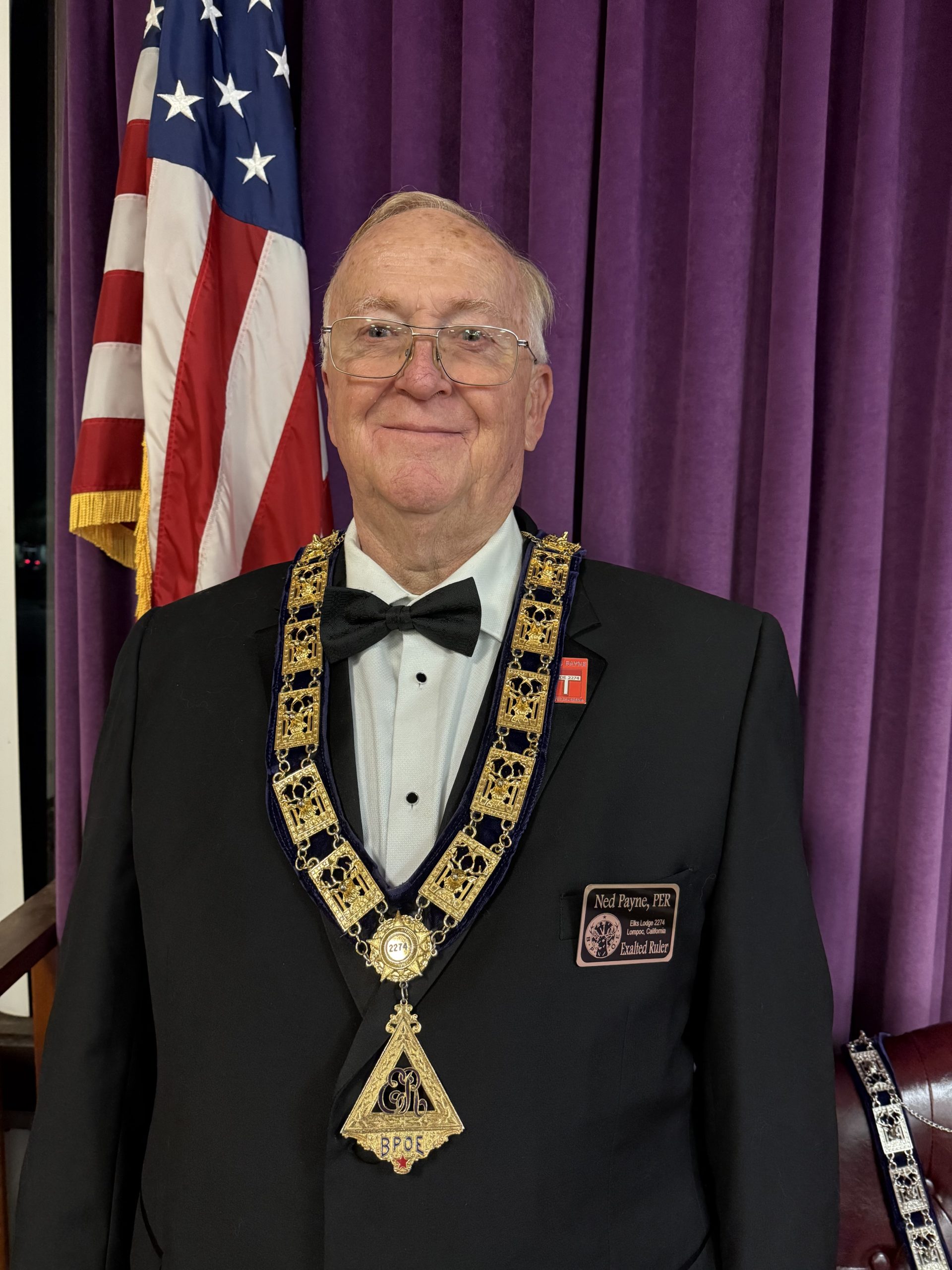 Exalted Ruler Ned Payne